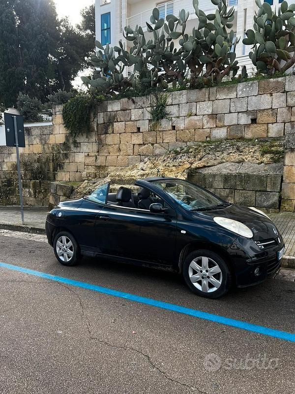 Usata Nissan Micra 88 CV (64 kW) 2007 Nero Cabrio