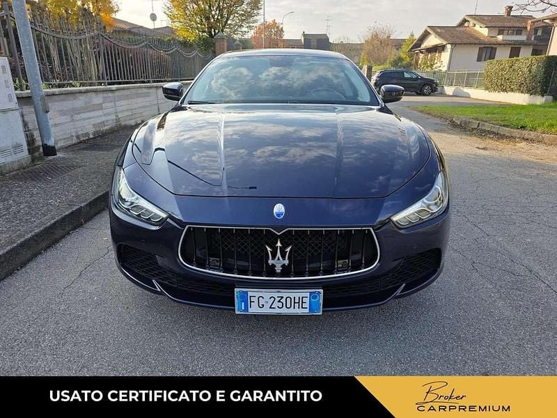 Usata Maserati Ghibli 350 CV (257 kW) 2017 Blu/azzurro Berlina