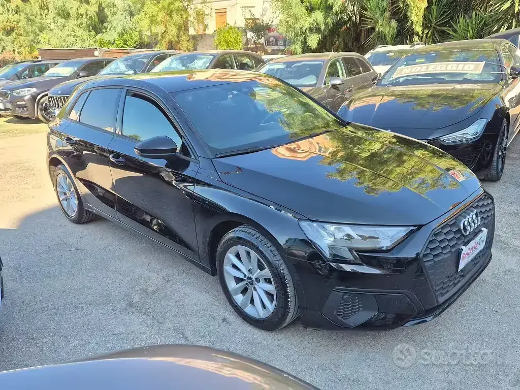 Usata Audi A3 Premium 150 CV (110 kW) 2021 Nero Berlina
