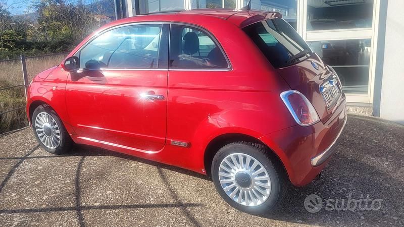 Usata Fiat 500 69 CV (50 kW) 2010 Rosso Utilitaria