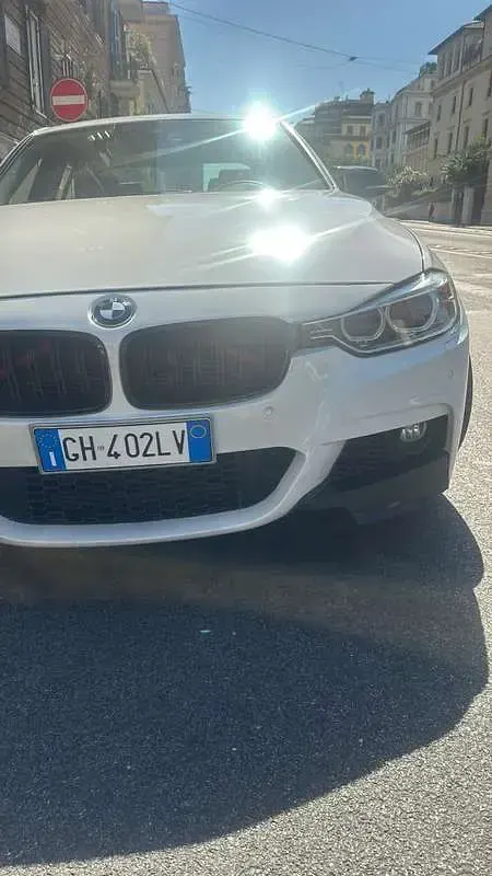 Usata BMW 328 Sport Line 245 CV (180 kW) 2013 Bianco Berlina