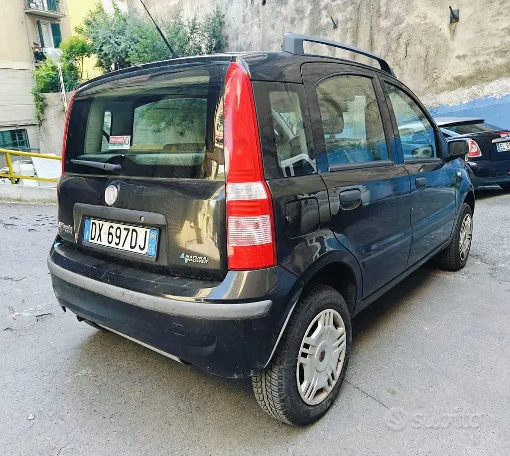 Usata Fiat Panda Dynamic 60 CV (44 kW) 2009 Nero Utilitaria