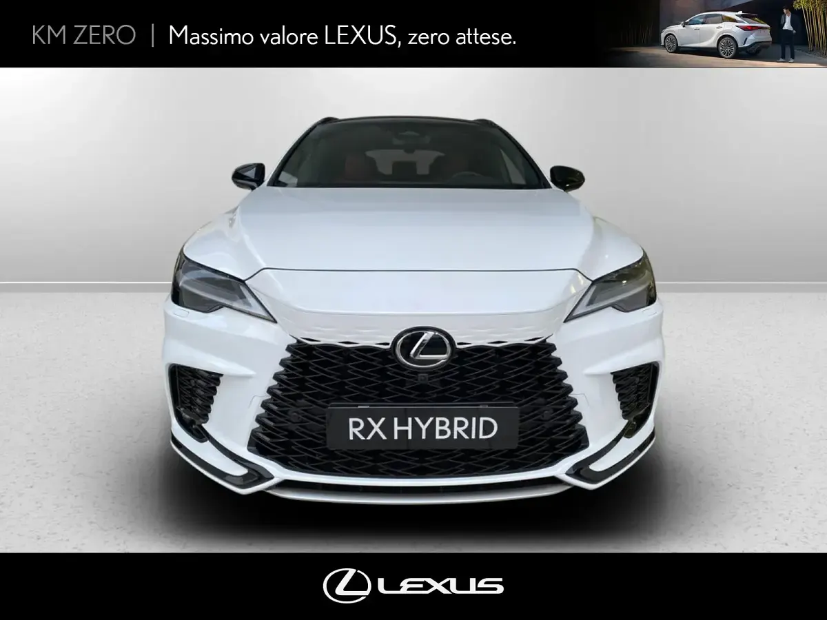 Nuova Lexus RX500h Sport Line 371 CV (272 kW) 2025 Smooth f sport leatherdark rose fsport+ SUV