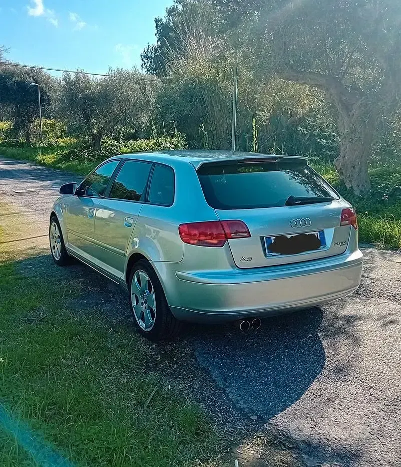 Usata Audi A3 170 CV (125 kW) 2007 Grigio Utilitaria