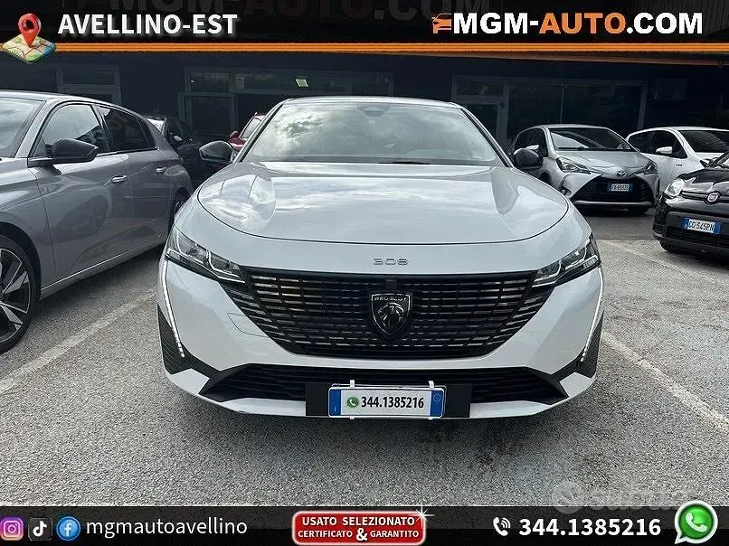 Usata Peugeot 308 Allure 131 CV (96 kW) 2022 Bianco Berlina