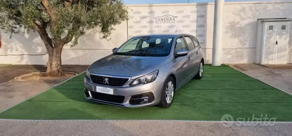 Usata Peugeot 308 GT-line 131 CV (96 kW) 2018 Grigio Station wagon