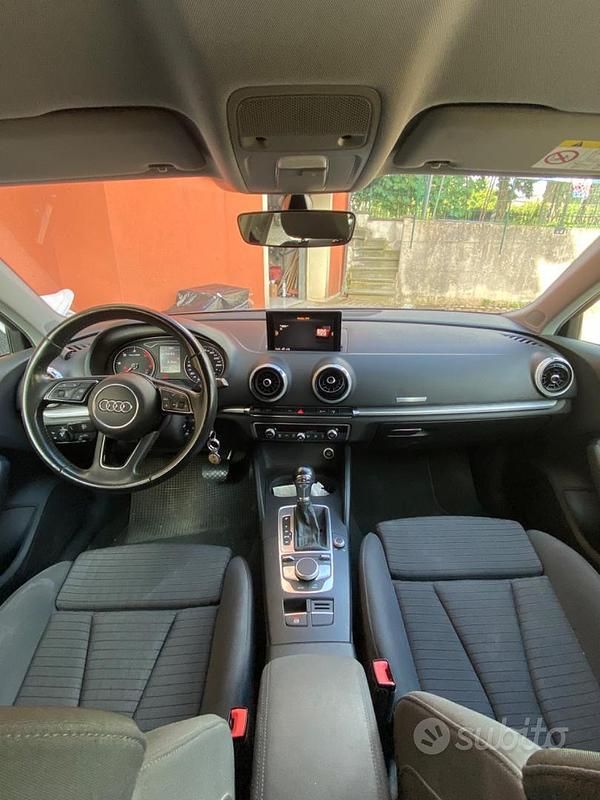 Usata Audi A3 110 CV (80 kW) 2017 Nero Berlina