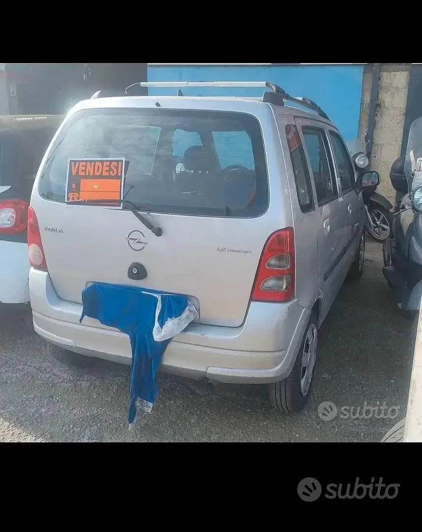 Usata Opel Agila 75 CV (55 kW) 2004 Grigio Monovolume