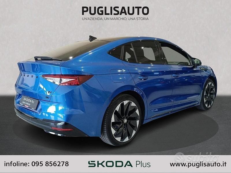 Usata Skoda Enyaq iV SportLine 150 kW (204 CV) 2023 Blu SUV