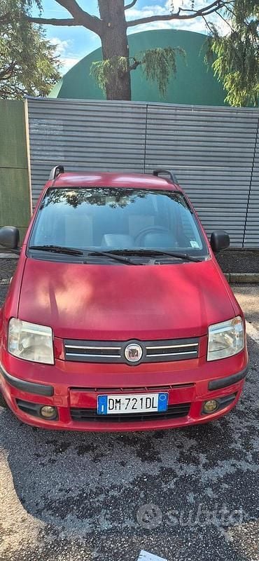 Usata Fiat Panda 60 CV (44 kW) 2007 Rosso Utilitaria