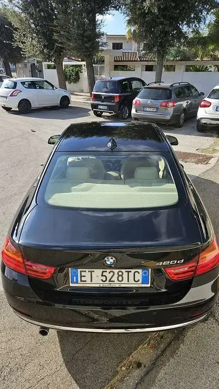 Usata BMW 420 Coupé Luxury Line 184 CV (135 kW) 2014 Nero Coupé