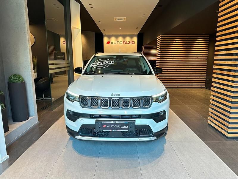 Usata Jeep Compass 130 CV (95 kW) 2022 Bianco SUV