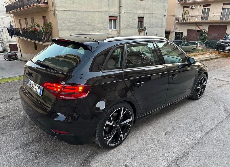 Usata Audi A3 Ambition 150 CV (110 kW) 2014 Nero Berlina