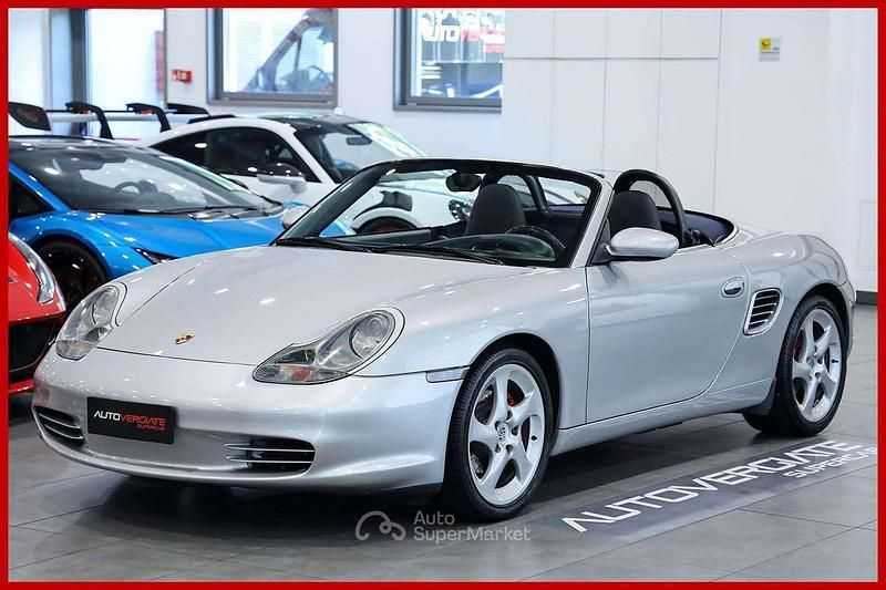 Usata Porsche Boxster 228 CV (167 kW) 2004 Argento(met.) Cabrio