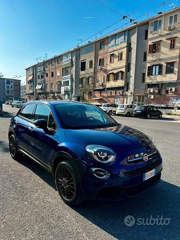 Usata Fiat 500X 95 CV (69 kW) 2019 Blu SUV