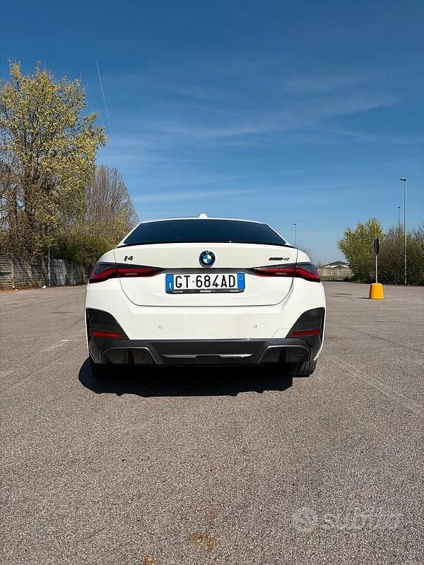 Usata BMW i4 M Sport 104 kW (142 CV) 2024 Bianco Berlina