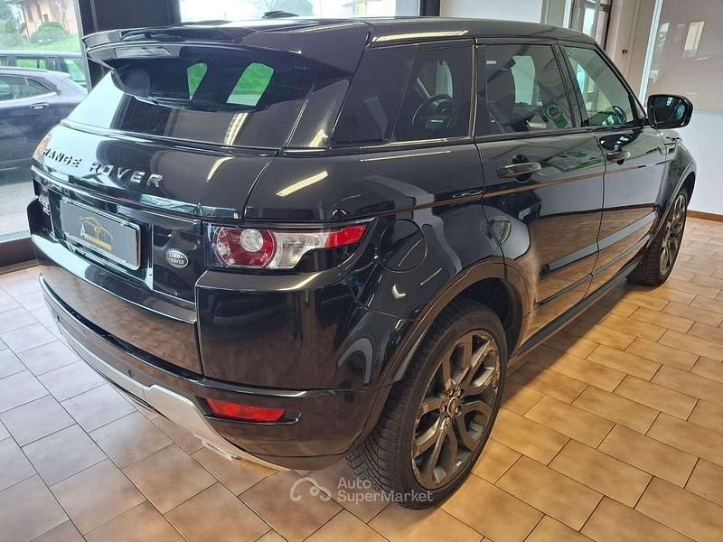 Usata Land Rover Range Rover evoque Dynamic 190 CV (139 kW) 2013 Nero SUV