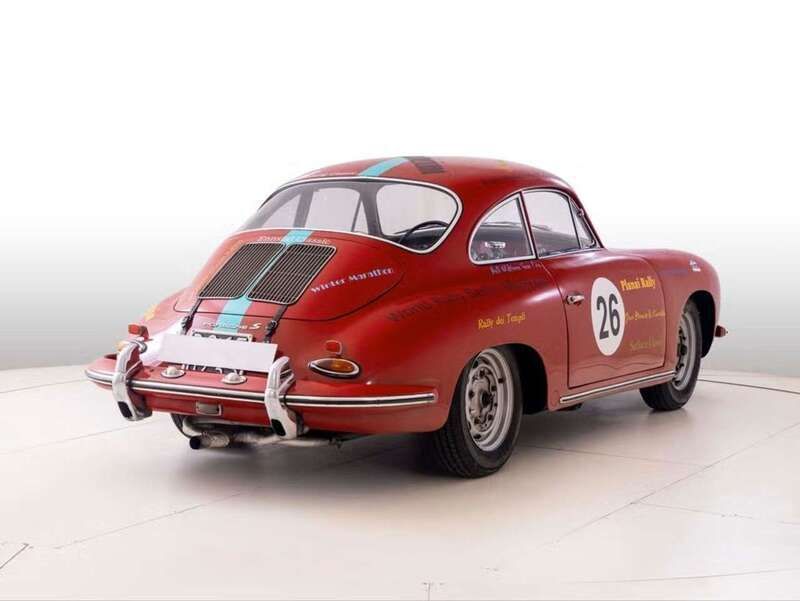 Usata Porsche 356 B 75 CV (55 kW) 1963 Rosso Coupé