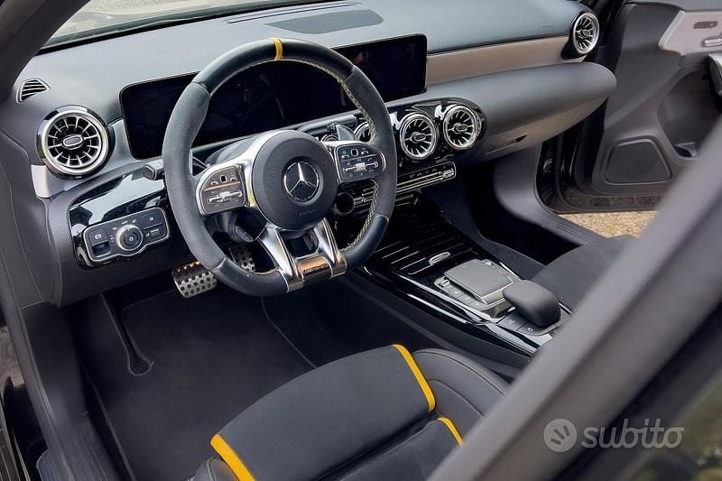 Usata Mercedes A45 AMG Premium Plus 421 CV (309 kW) 2022 Nero Berlina