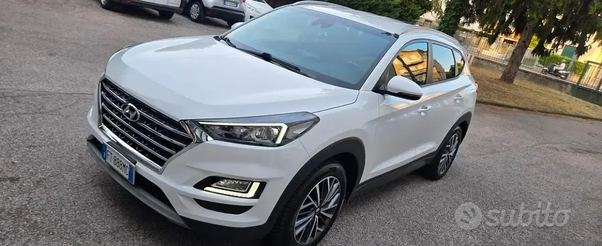Usata Hyundai Tucson 136 CV (100 kW) 2019 Bianco SUV