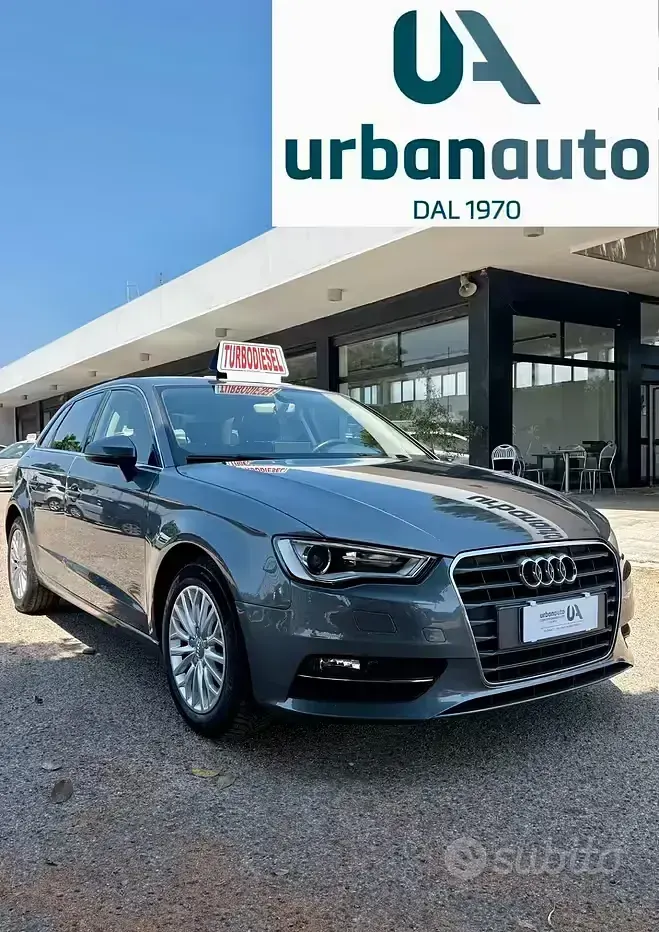 Usata Audi A3 110 CV (80 kW) 2015 Grigio Berlina