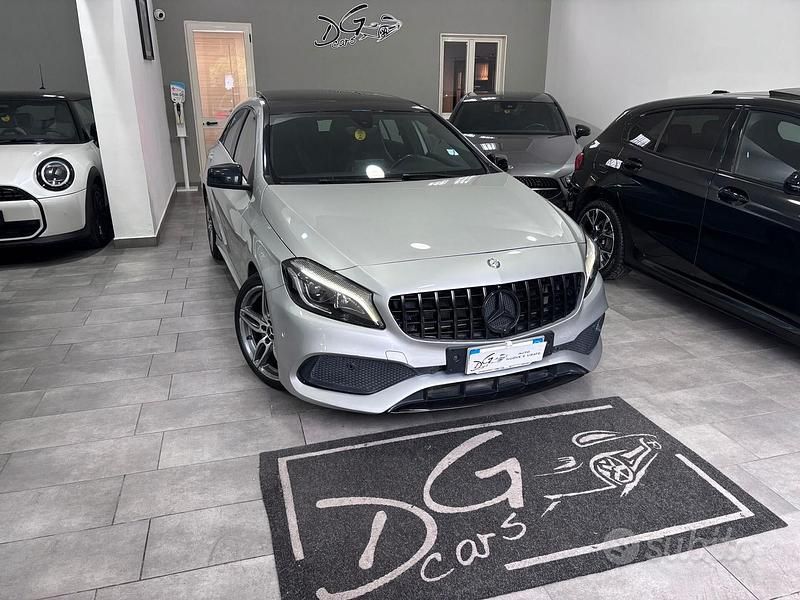 Usata Mercedes A180 Premium 109 CV (80 kW) 2016 Grigio Berlina