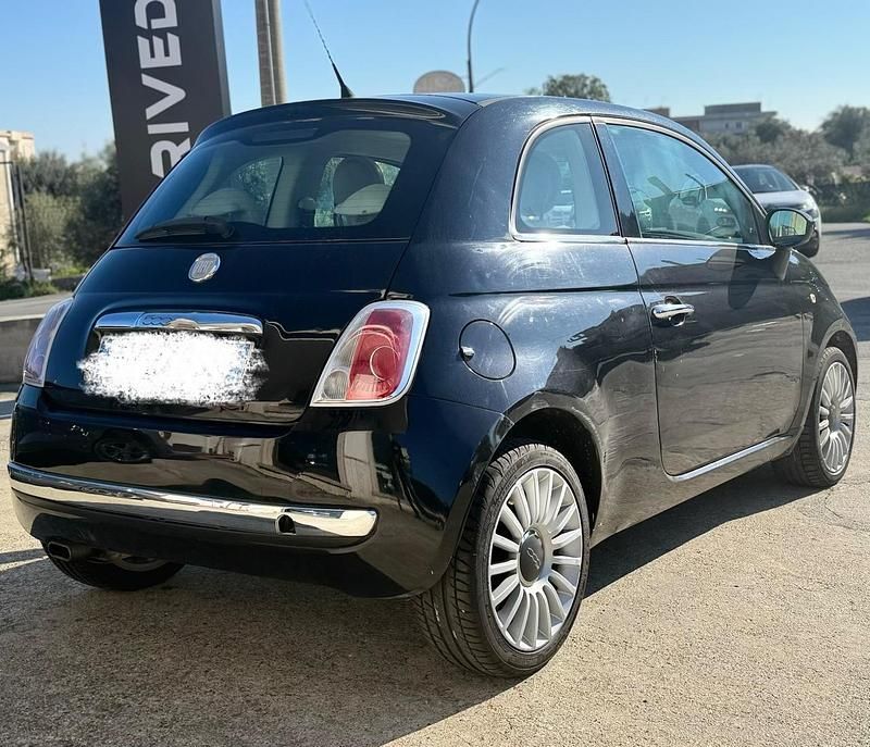 Usata Fiat 500 Lounge 95 CV (69 kW) 2011 Nero Berlina