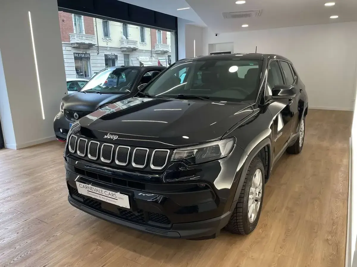Usata Jeep Compass Longitude 131 CV (96 kW) 2021 Nero SUV