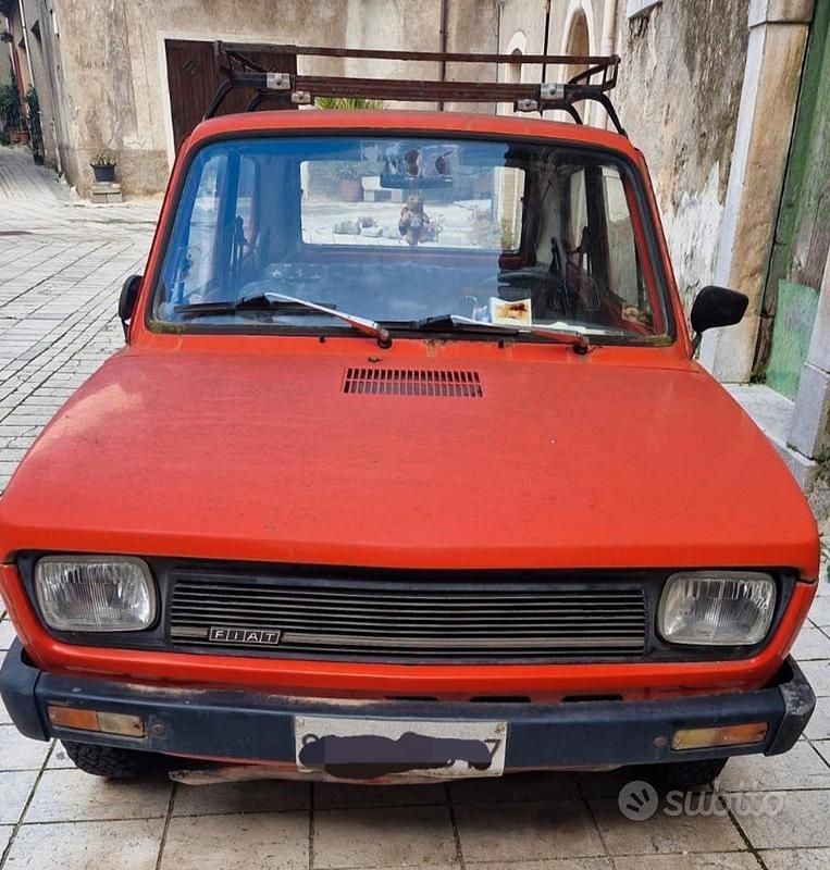 Usata Fiat 127 45 CV (33 kW) 1981 Rosso Berlina