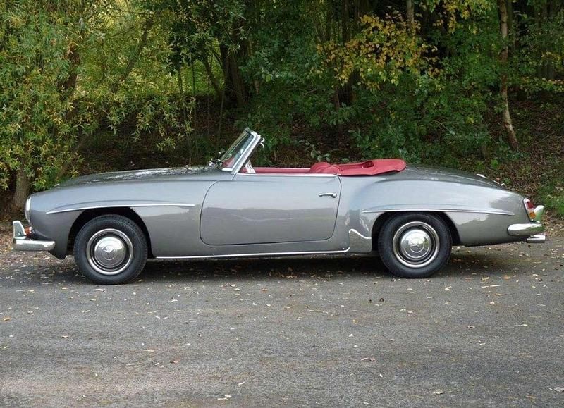 Usata Mercedes 190 105 CV (77 kW) 1961 Grigio metallizzato Berlina