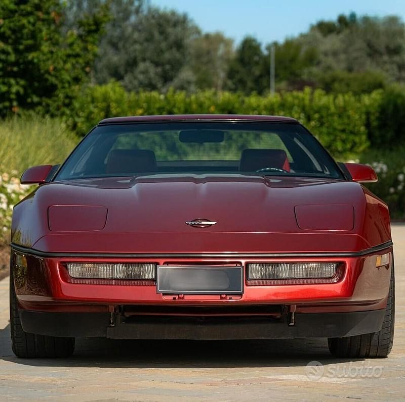 Usata Chevrolet Corvette C4 250 CV (183 kW) 1987 Rosso Cabrio