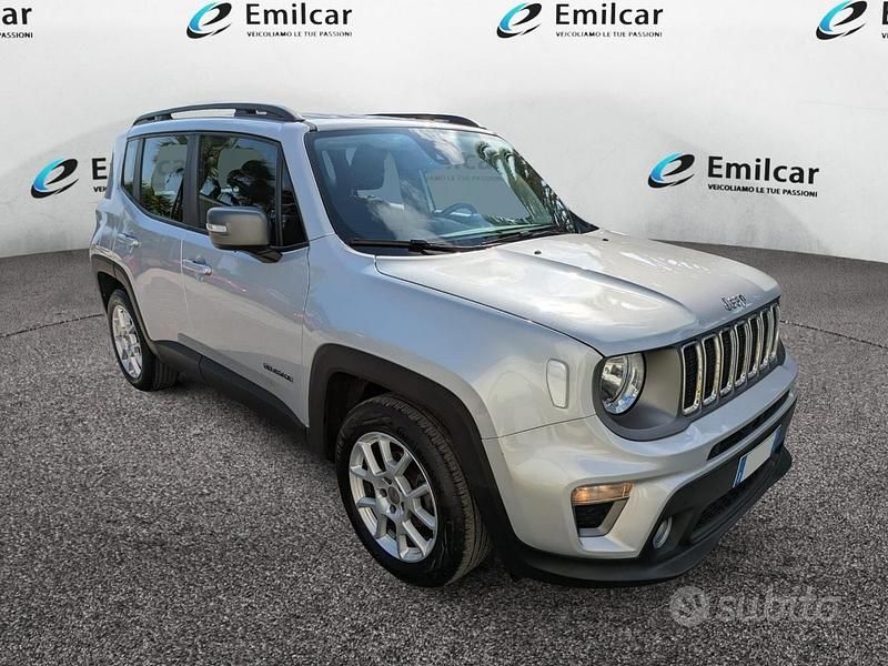 Usata Jeep Renegade Limited 131 CV (96 kW) 2021 Glacier metallic SUV