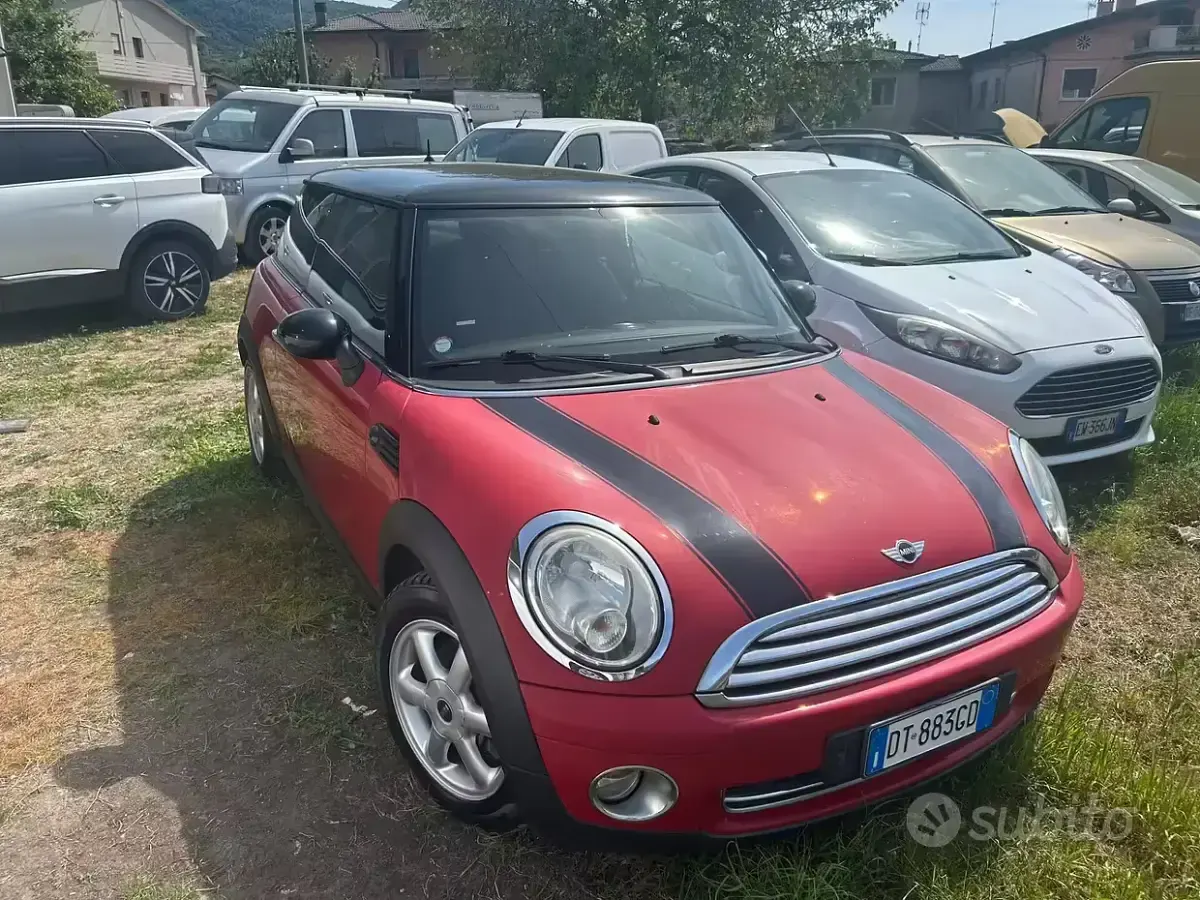 Usata Mini ONE Chili 90 CV (66 kW) 2008 Rosso Utilitaria