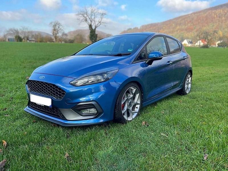 Blu/azzurro Usata 2019 Ford Fiesta Performance Edition Utilitaria | 15.600 € (Super prezzo) - Immagine 1/4