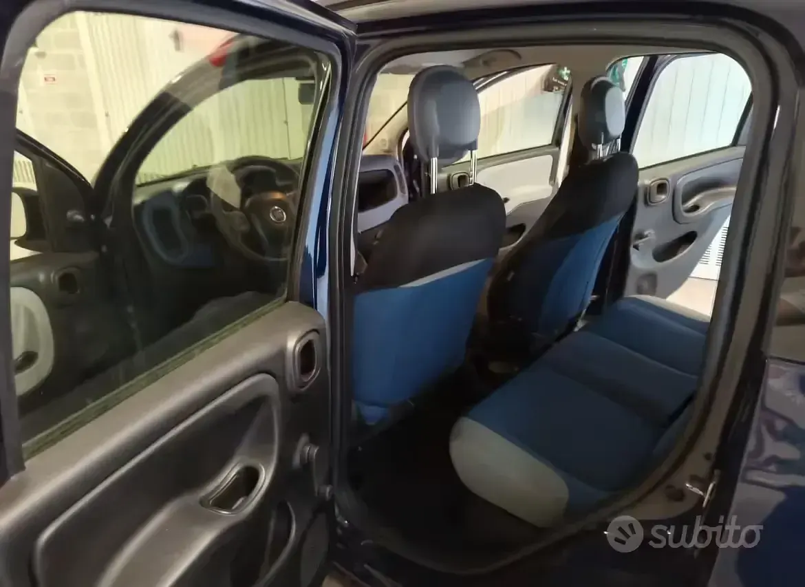 Usata Fiat Panda 2012 Blu Utilitaria