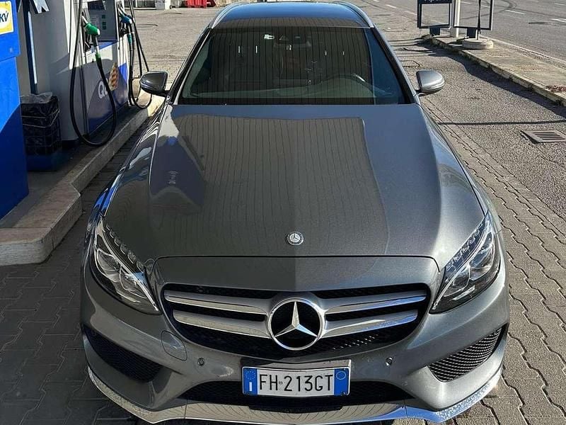 Usata Mercedes C220 170 CV (125 kW) 2017 Argento Station wagon