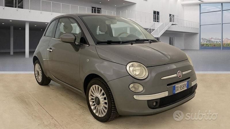 Usata Fiat 500 69 CV (50 kW) 2009 Grigio Cabrio