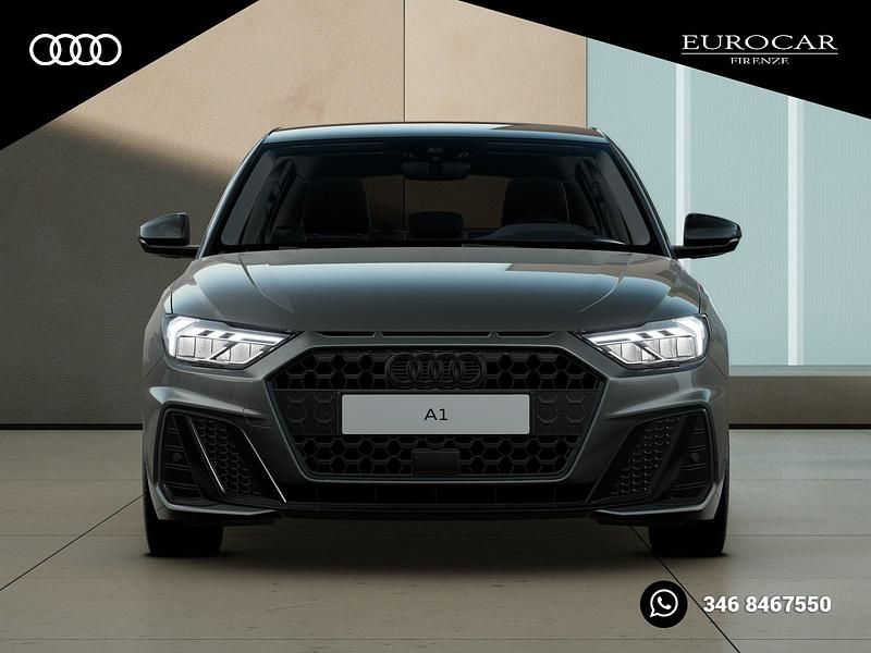 Nuova Audi A1 Sportback Design 116 CV (85 kW) 2026 Grigio chronos metallizzato nero mito me Utilitaria