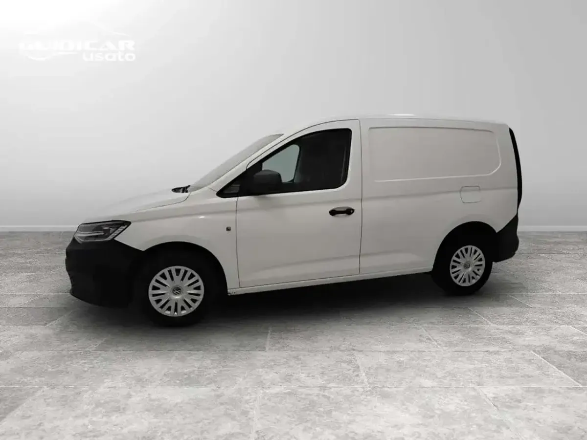 Usata VW Caddy Business 102 CV (75 kW) 2022 Bianco Monovolume