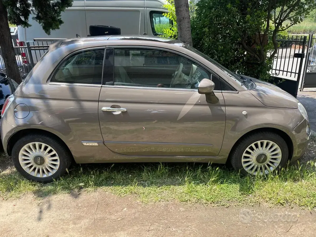 Usata Fiat 500 Lounge 69 CV (50 kW) 2009 Cabrio