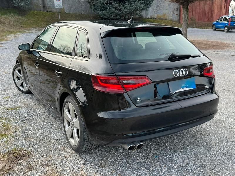 Usata Audi A3 Ambition 150 CV (110 kW) 2013 Nero Berlina