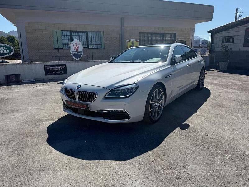 Usata BMW 640 M Sport 313 CV (230 kW) 2016 Bianco Coupé