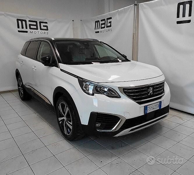 Usata Peugeot 5008 Allure 131 CV (96 kW) 2018 Bianco Berlina