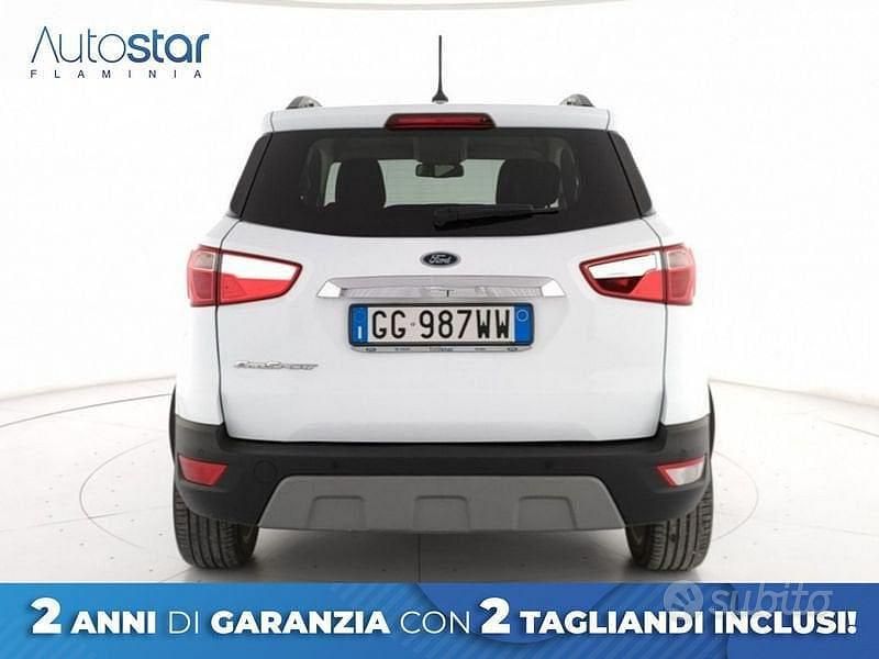 Usata Ford Ecosport Titanium S 125 CV (91 kW) 2021 Bianco SUV