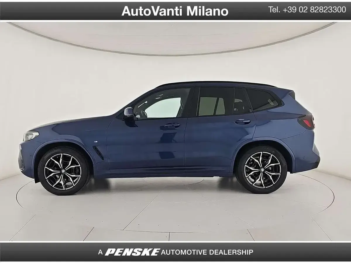 Usata BMW X3 M Sport 190 CV (139 kW) 2022 Bluazzurro SUV