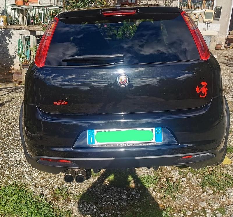 Usata Abarth Grande Punto 155 CV (114 kW) 2008 Nero Utilitaria