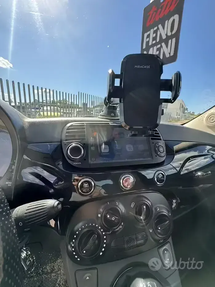 Usata Fiat 500 69 CV (50 kW) 2009 Nero Cabrio
