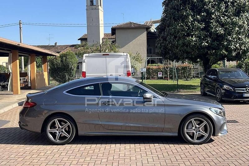Begagnad Mercedes C250 Premium 204 HK (150 kW) 2017 Grå Sportkupé
