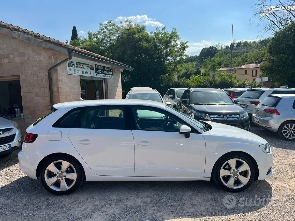 Usata Audi A3 Sport 150 CV (110 kW) 2017 Bianco Berlina