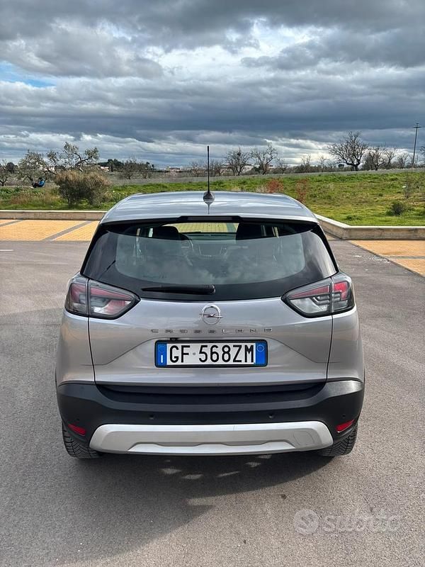 Usata Opel Crossland X 120 CV (88 kW) 2021 Grigio SUV
